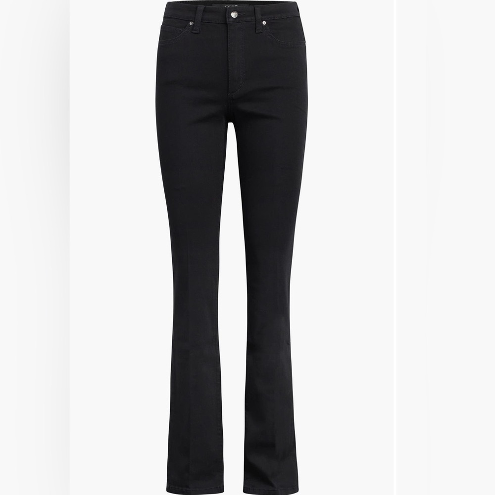 Joe's  The high waist clean hem bootcut jeans in color Pluto.